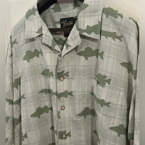 Dick Idol Other - Dick Idol Men’s 2XL Tall Linen Blend Button Down Shirt